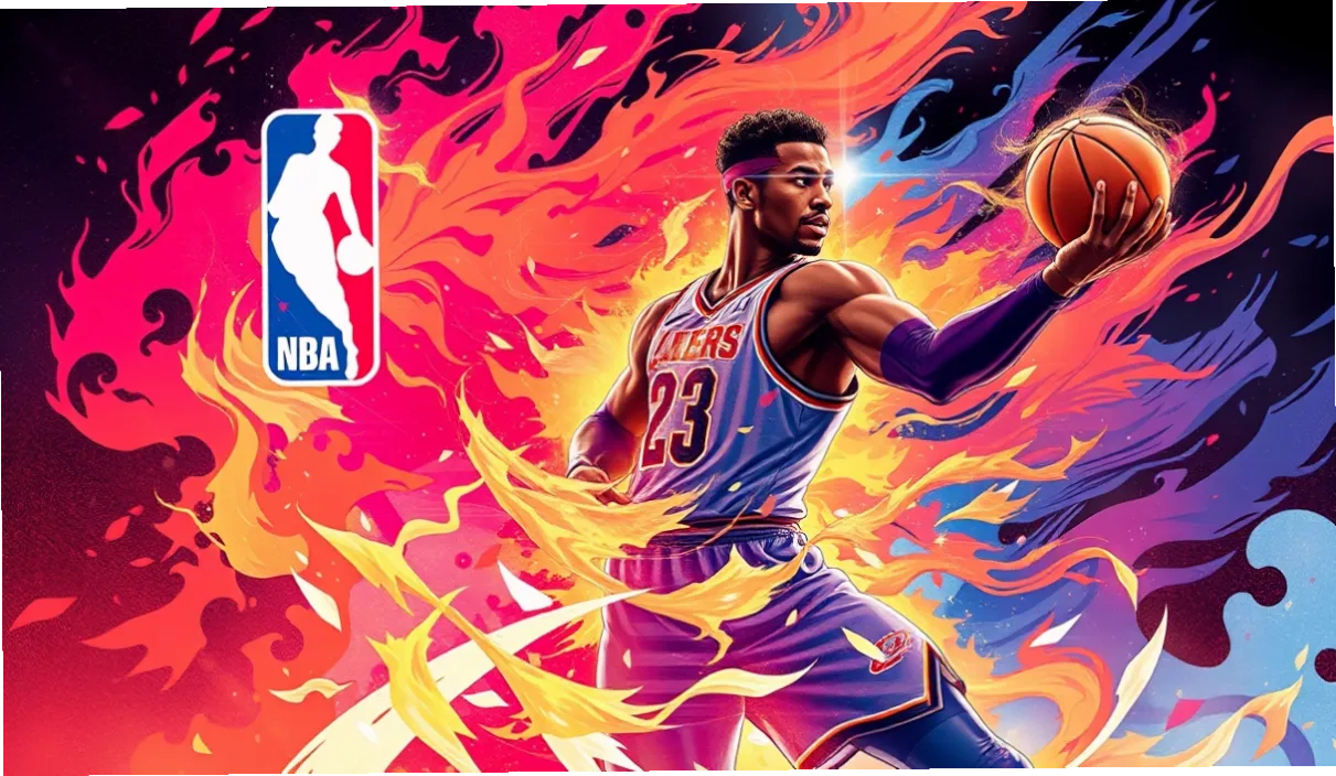 NBA球队飞行距离 示意图